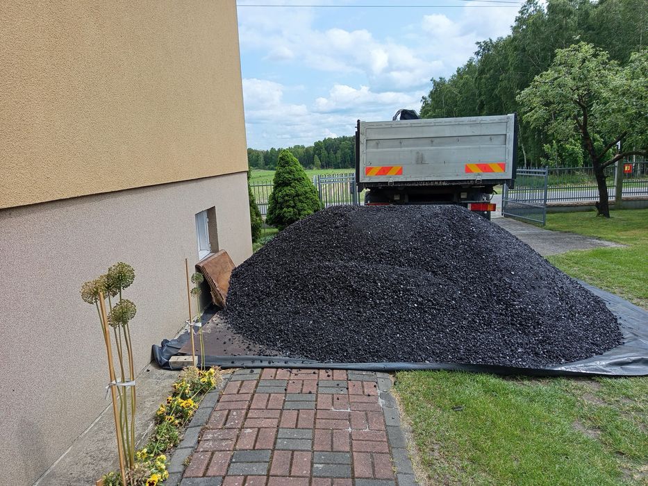 Kruszywa piasek transp