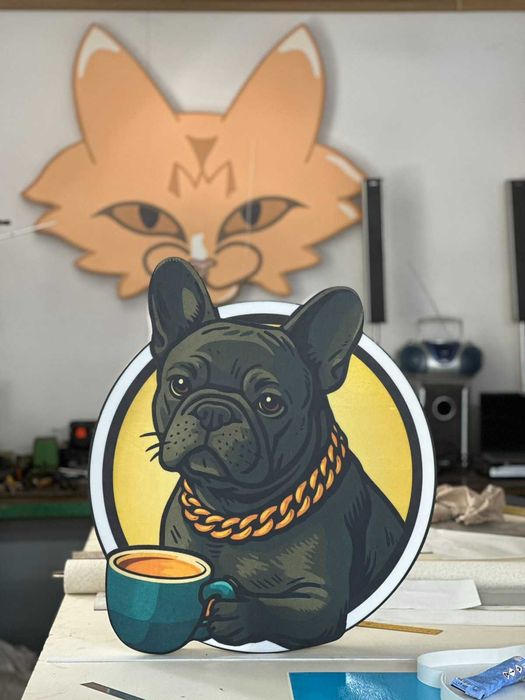 Наружная реклама изготовление. Лайтбоксы, неон, 3D-буквы, фасады