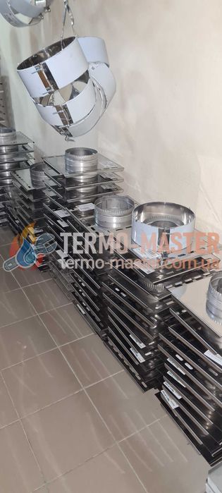 Димоходи з нержавіючої сталі для котла, каміна, буржуйки 140 1мм