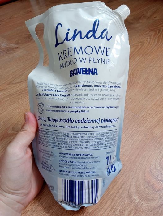 Mydło w płynie Linda Bawełna