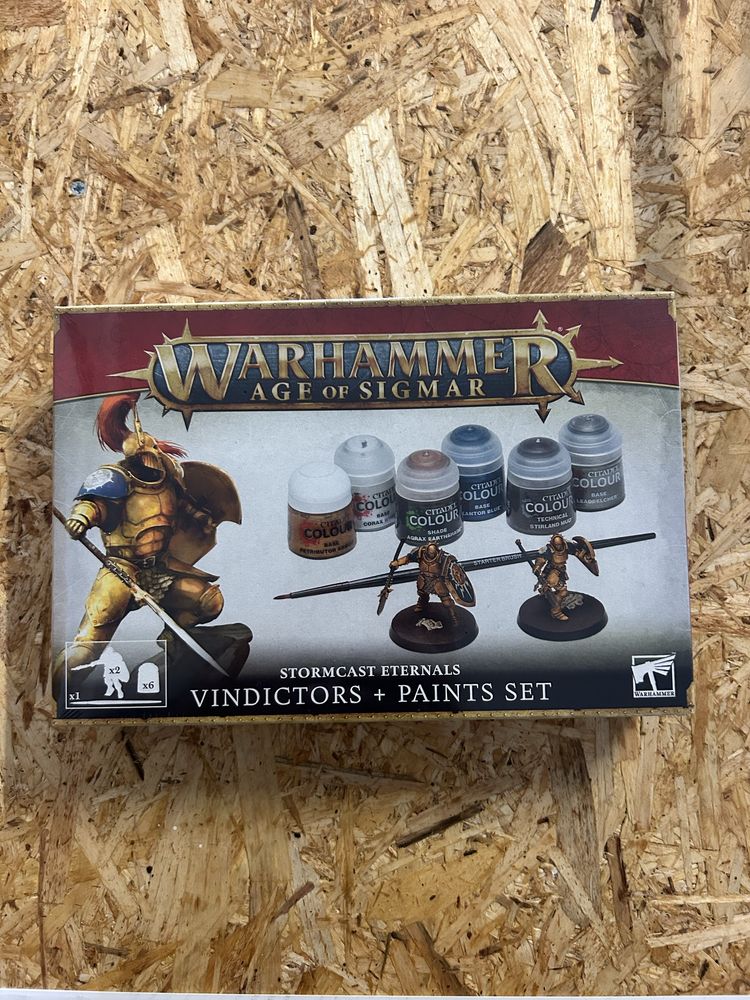 Warhammer Age of Sigmar - Vindictors + paint set