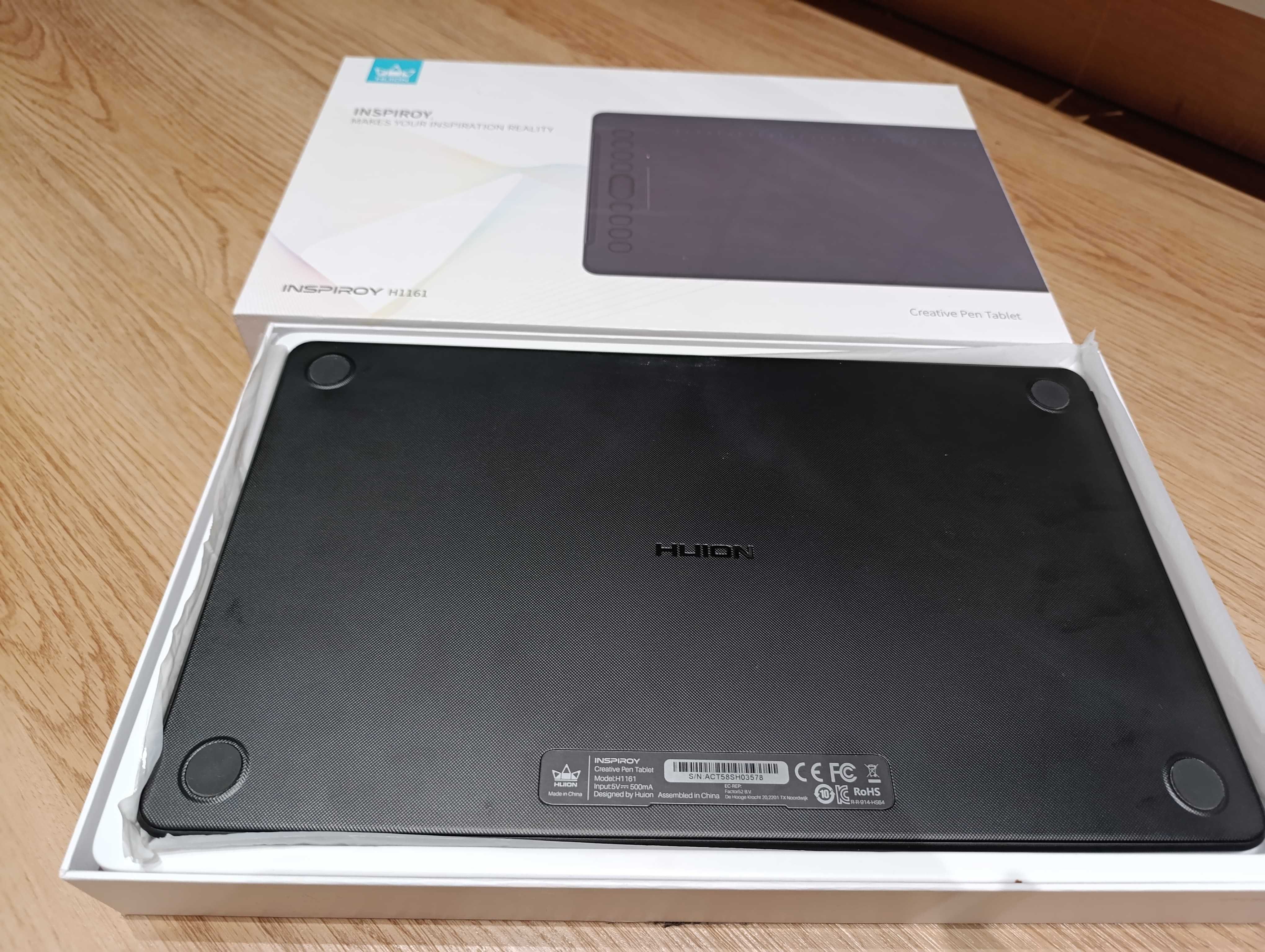 Tablet graficzny piórkowy Huion Inspiroy H1161