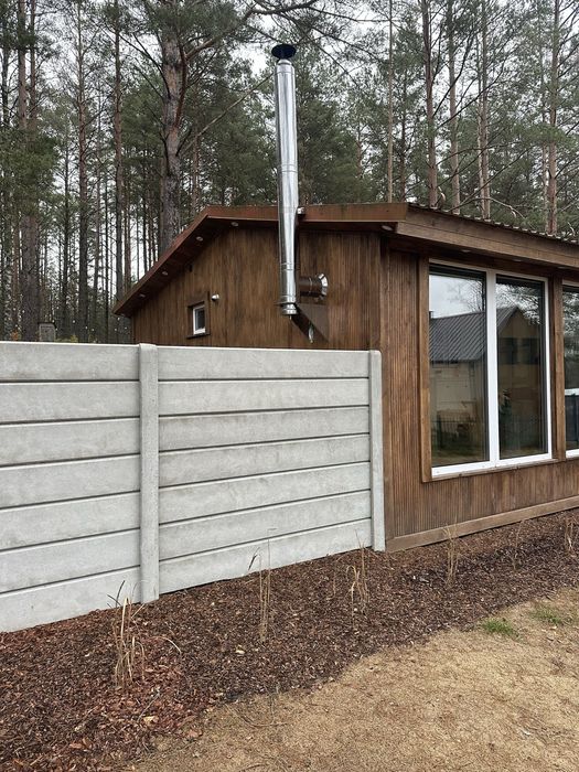 Balia jacuzzi Nocleg Domek nad jeziorem w lesie Kaszuby Mazury Kłączno