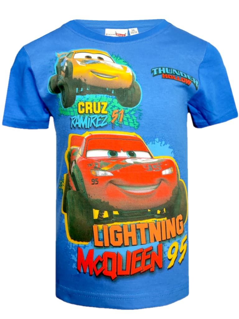 T-shirt bluzka krótki rękaw Cars Auta 128