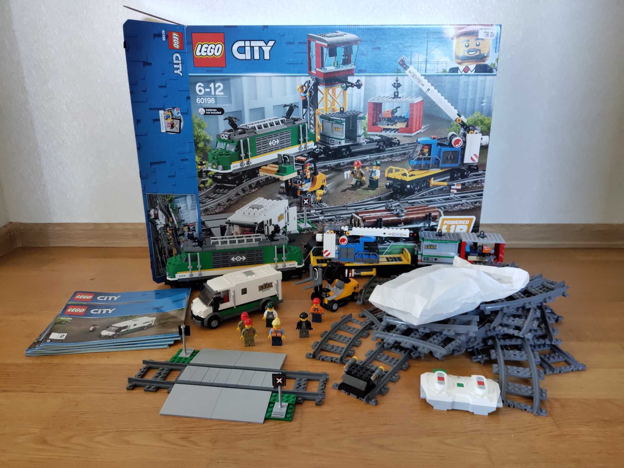 Lego City железная дорога 60198