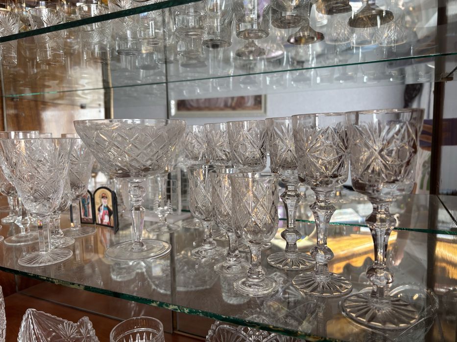 Радянський кришталевий сервіз