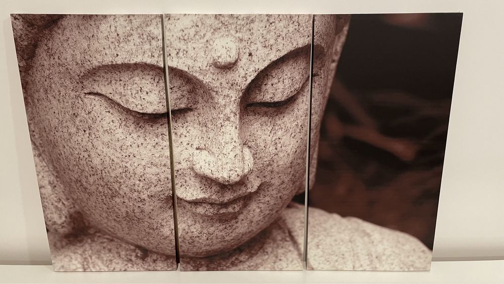 Quadro Buda em 3 peças