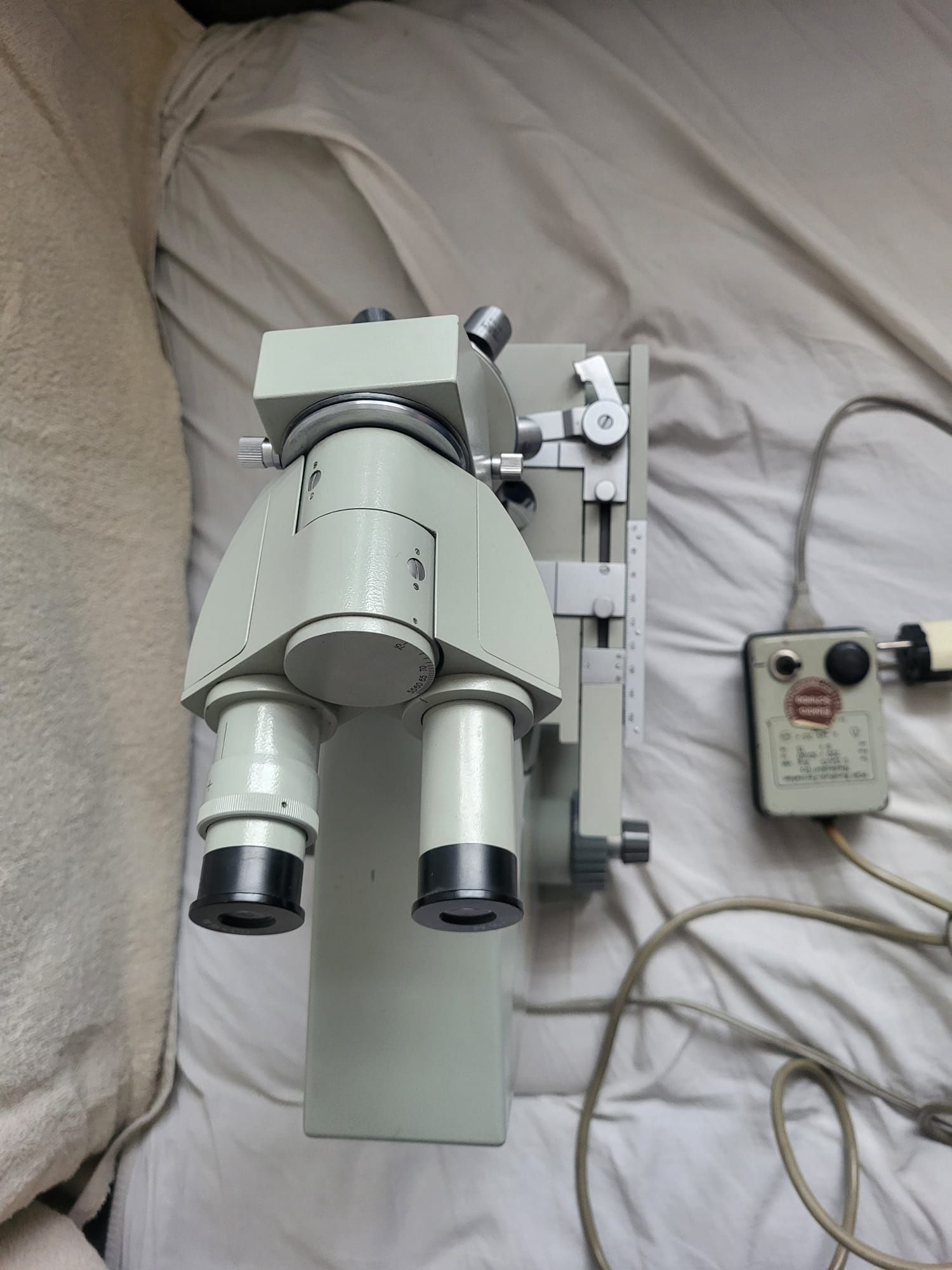 Mikroskop laboratoryjny Carl Zeiss Jena