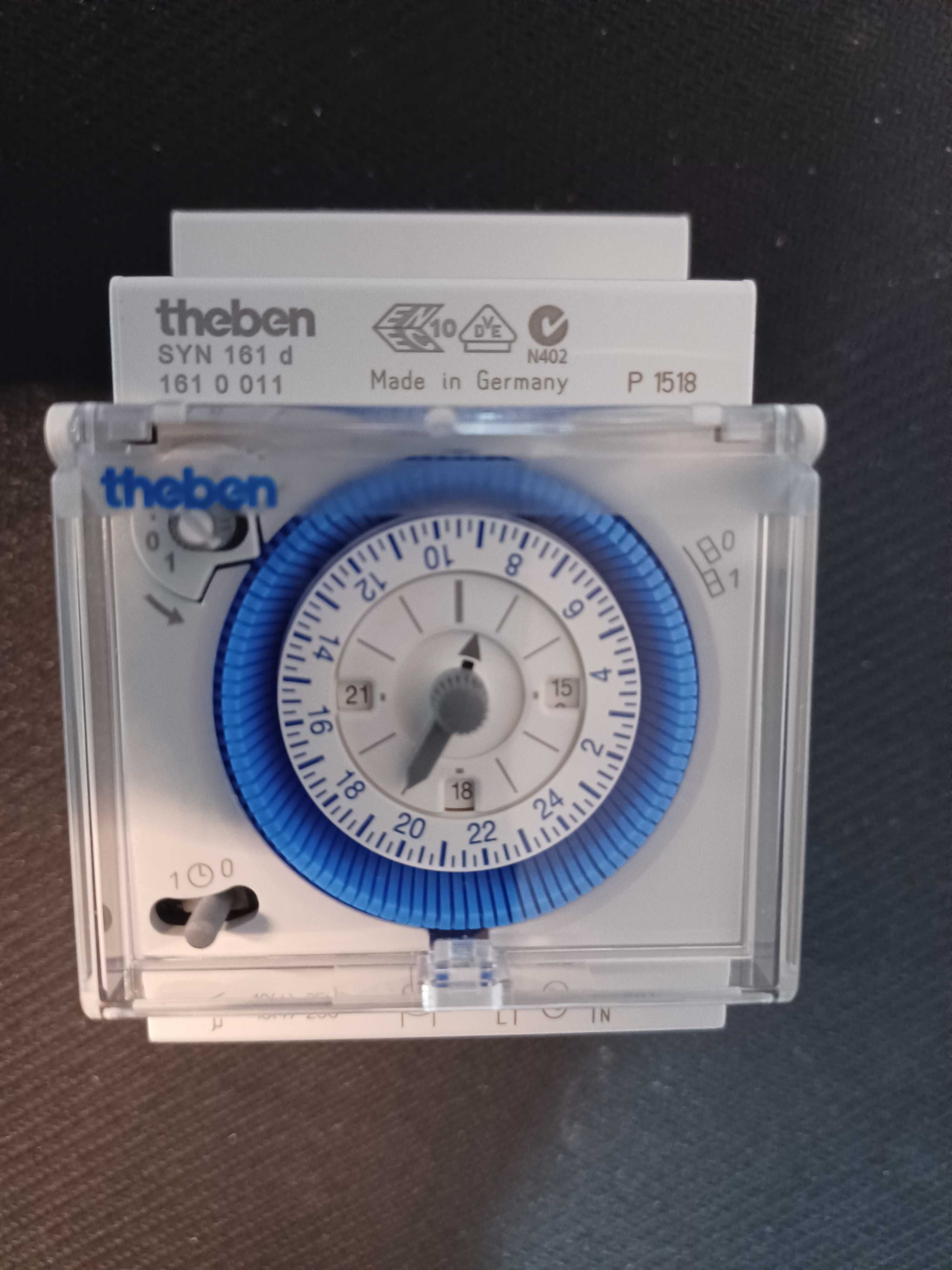 Relógio - Interruptor horário analógico Theben SYN161d (NOVO)