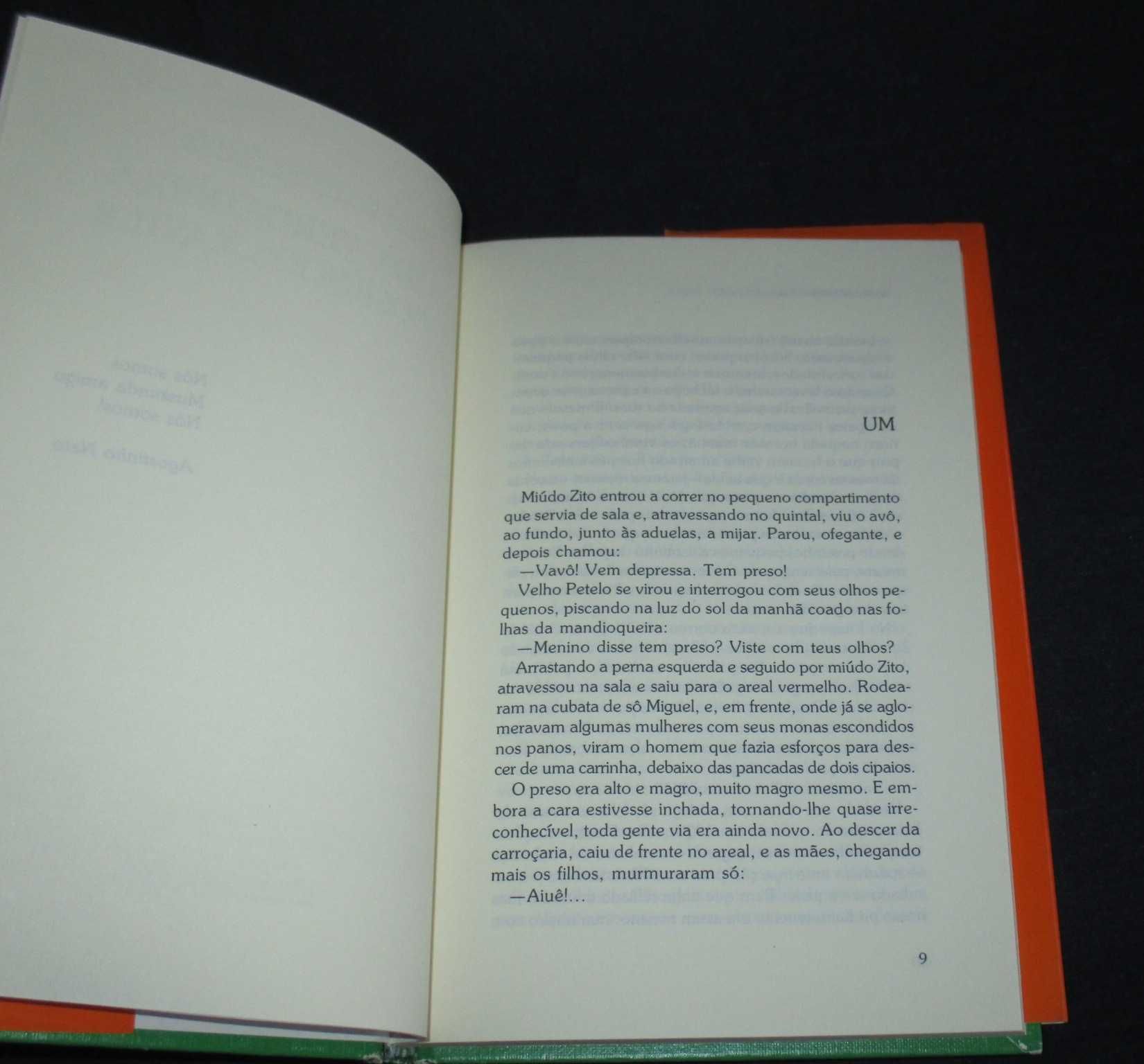 Livro A Vida verdadeira de Domingos Xavier José Luandino Vieira 1989