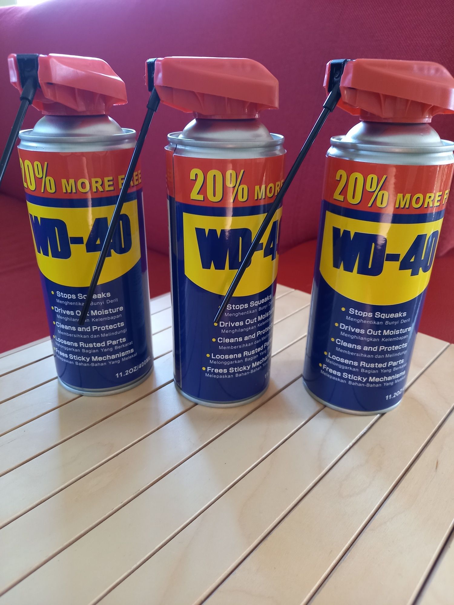 WD-40 400 m środek smarujący konserwujący