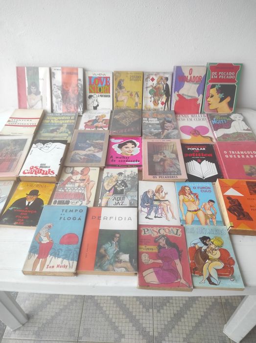 Livros antigos usados