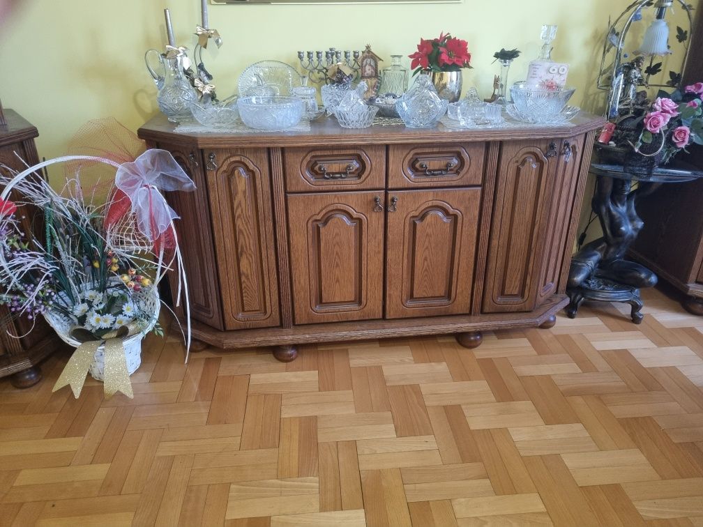 meble używane debowe  cały komlet