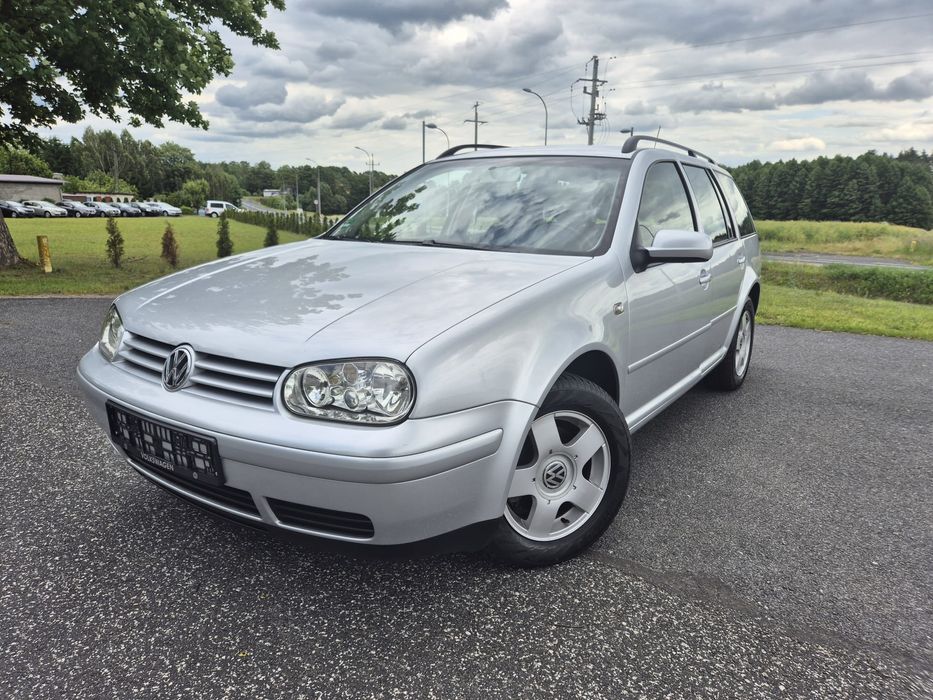 VW Golf IV 2003r. 1.6 Benzyna fsi Klimatronik Alus Książka Bezwypadek