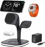 Bezprzewodowa Stacja Ładująca Iphone 15/14/13 Apple Watch Airpods Mags