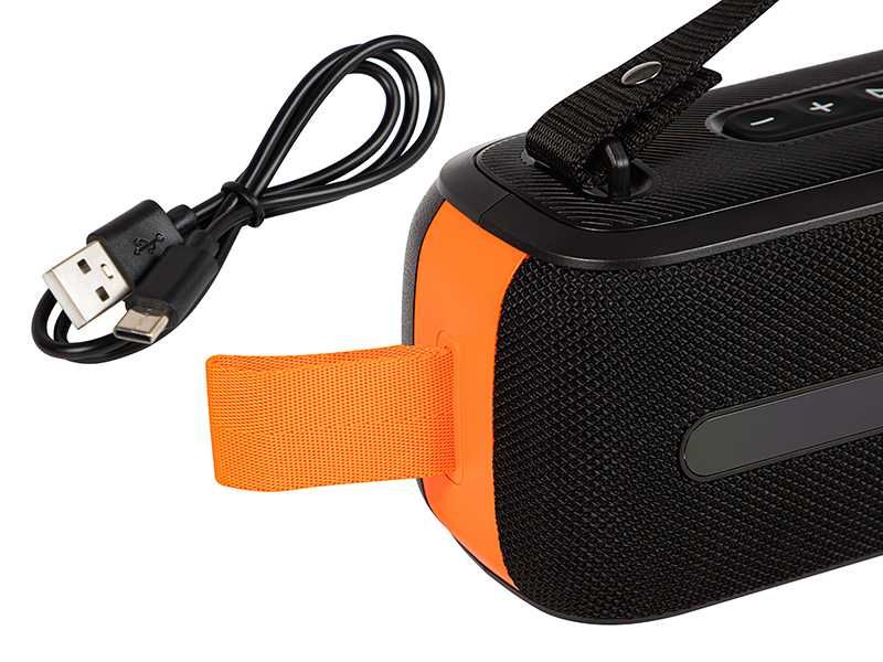Głośnik Bluetooth z mikrofonem bezprzewodowym Karaoke USB FM TWS LED