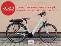 Rower elektryczny damski damka WINORA koła 28 SHIMAMO okazja rabat alu