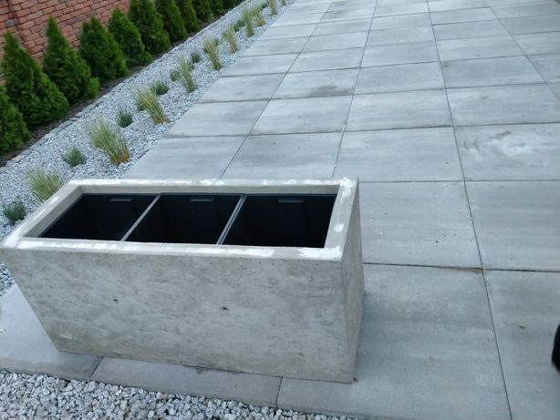 Donica ogrodowa betonowa