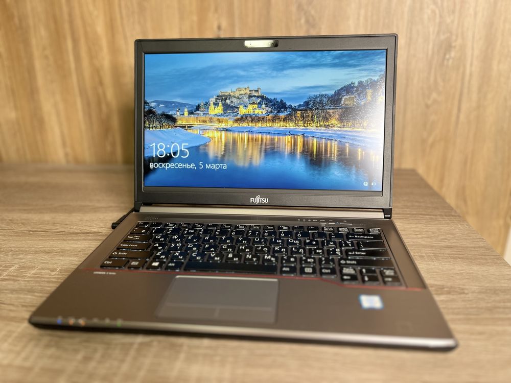 Fujitsu Lifebook E746  (i7/RAM 16GB/SSD/ 14”FHD) подсветка клавы