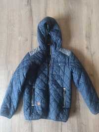 Стильная демисезонная стеганая курточка на мальчика 8-10 лет