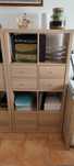 Estante IKEA mod. Kallax 77cm x h147 com 4 gavetas e 2 portas