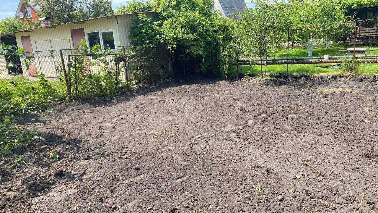 Покос участка Копка огородов ям траншей/ Уборка территории Спил дерева