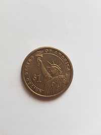 монета один доллар "1st President United States of America"
