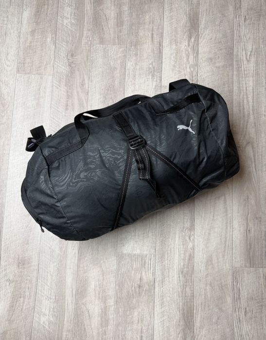 Спортивная сумка Puma оригинал чёрная дорожная пума