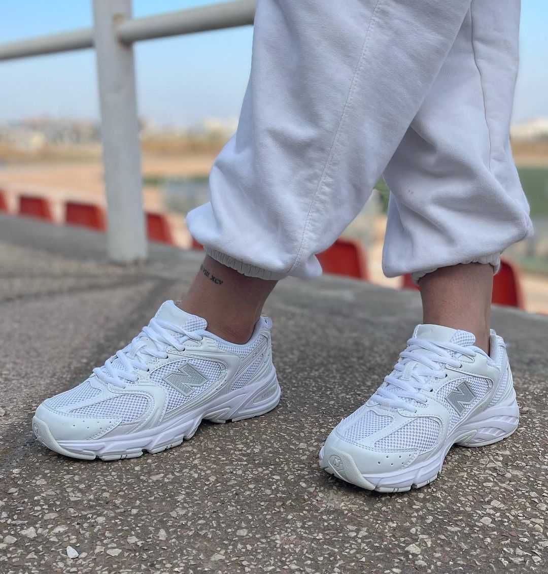 Кроссовки Женские New Balance 530 White/Кросівки NB/Жіночі Нью Беланс