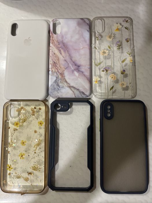 Чохли на iphon xs. По 100 грн. Останній на 7-ку.