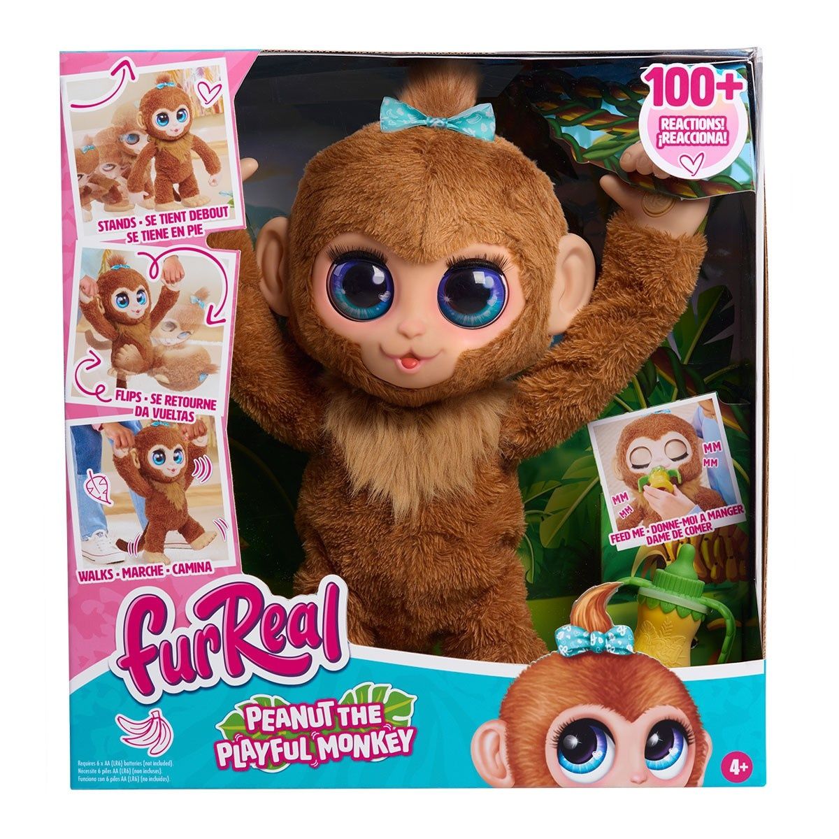 Акція, Peanut monkey, furreal, інтерактивна мавпочка Арахіс,обезьянка