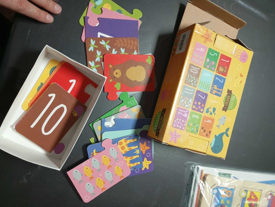 Conjunto de 6 puzzles