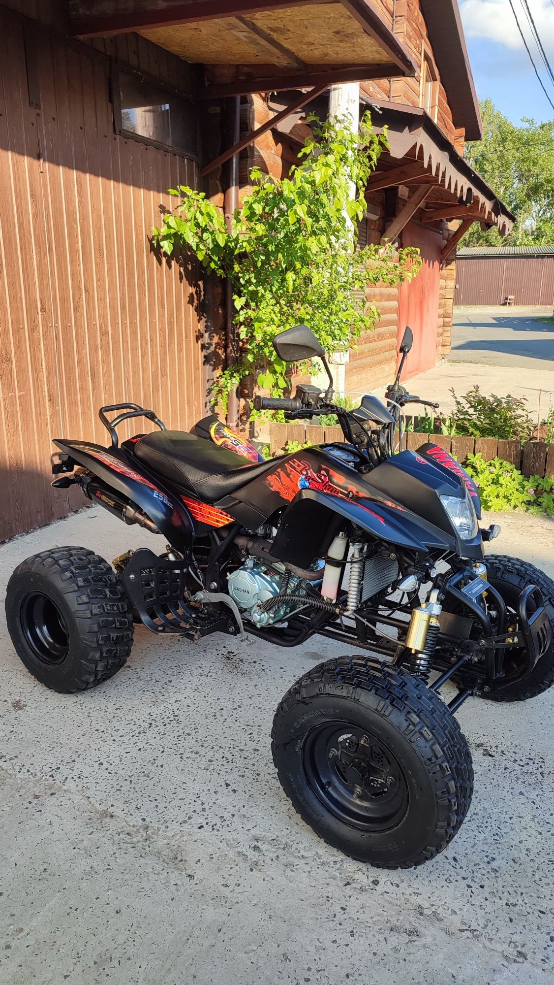 Продам квадроцикл Bashan 250 водяное охлаждения