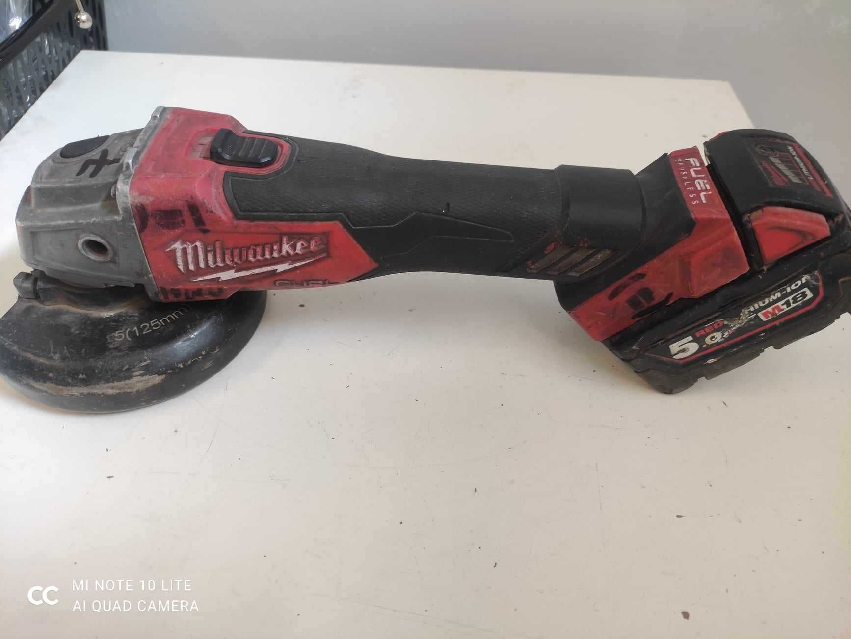 Szlifierka kątowa Milwaukee M18 FSAG 115X