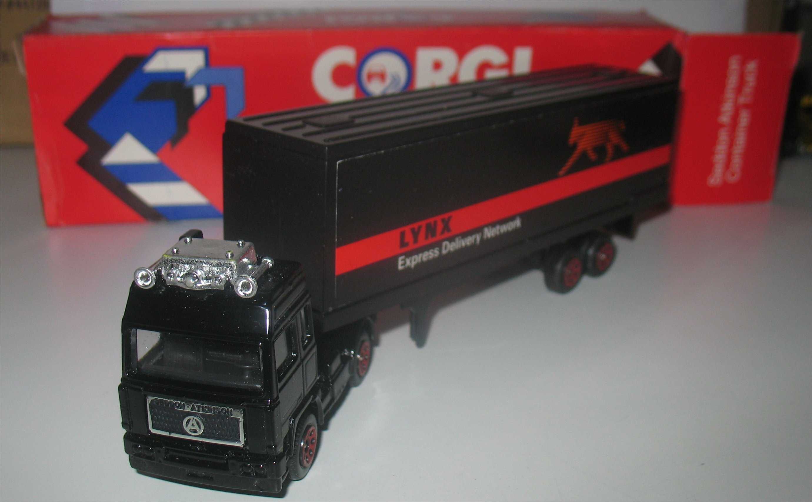 Corgi - Seddon Atkinson Container Truck-Lynx, Express Delivery Network