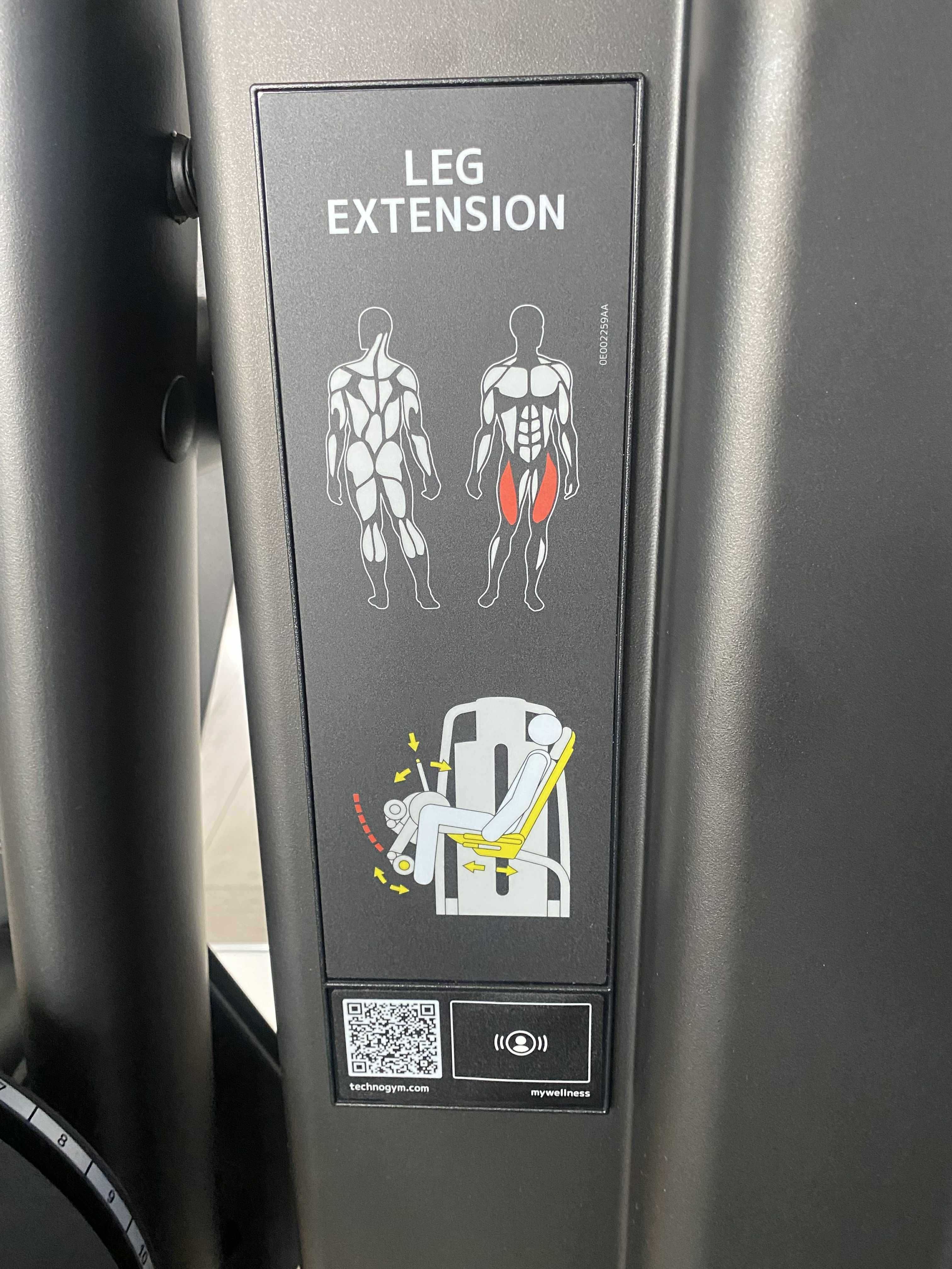 Maszyna do ćwiczeń Technogym DUAL LEG EXT/CURL