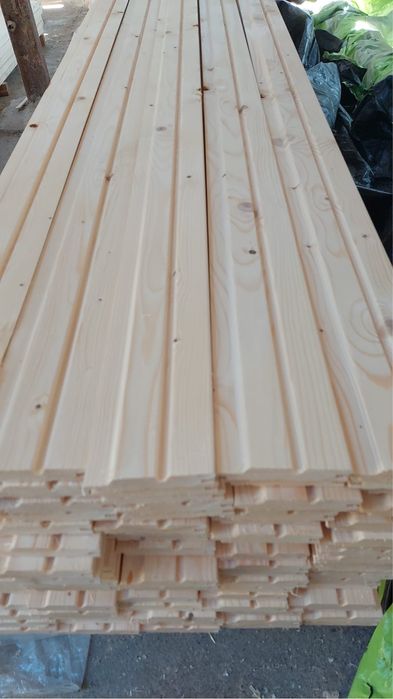 WYPRZEDAŻ Deski Elewacyjne Suchy Skandynawski Świerk 23 mm x 125 mm BC