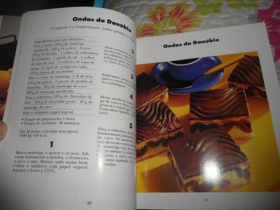 Livro Culinária "Docinho e Gostosinho " do Círculo de Leitores