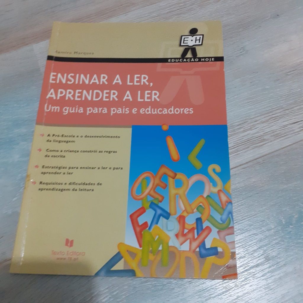 Livro Ensinar a Ler Aprender a Ler