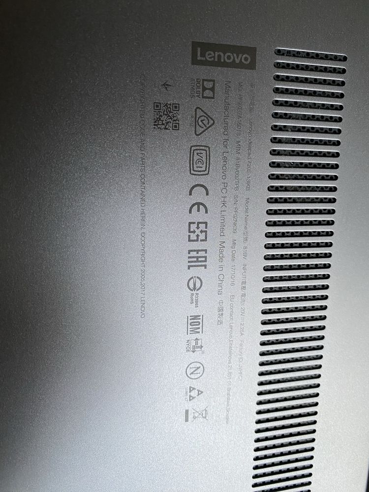 Lenovo ideapad 720s-13ikb na czesci Intel Core i7