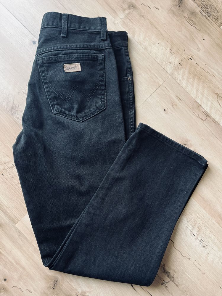 Spodnie Wrangler Texas 36/32  (pas 90 cm) czarne