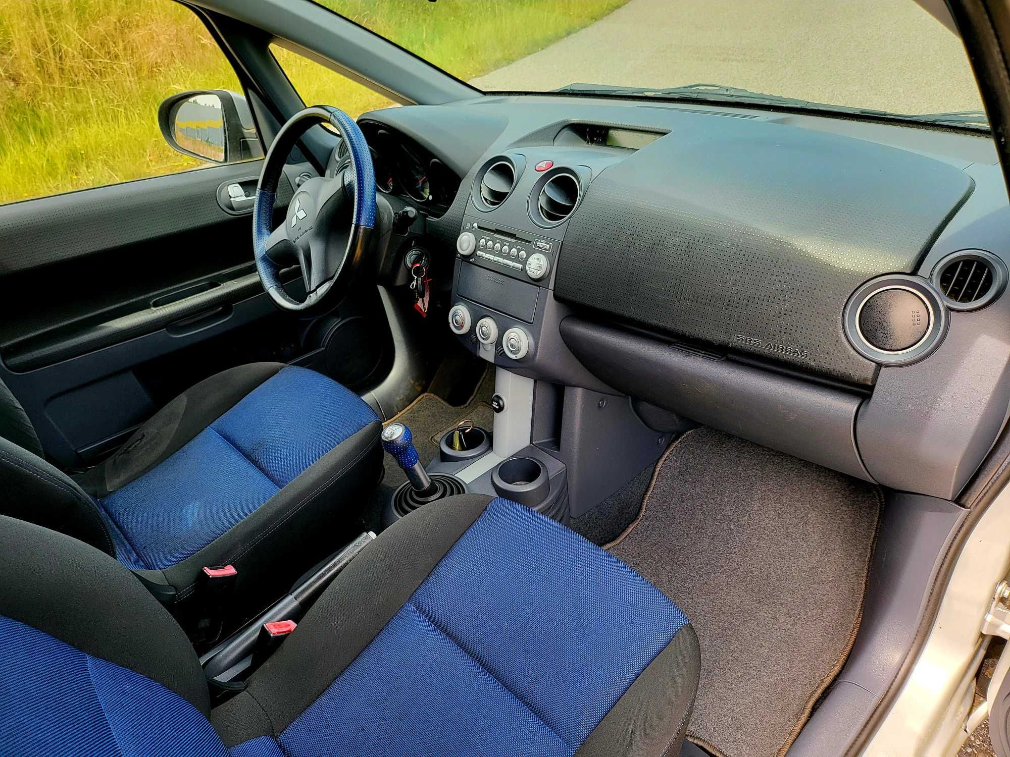 MITSUBISHI COLT 1.3 b tylko 121tkm klima 5drzwiowy hak alu SUPER STAN