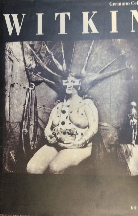 Livro de arte  "Witkin "  com ilustrações das obras de arte
