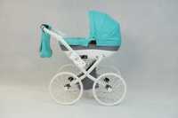 Wózek dla lalek Luxo Aurora Premium lalkowy Szkrab Wita Wózki Dziecięc