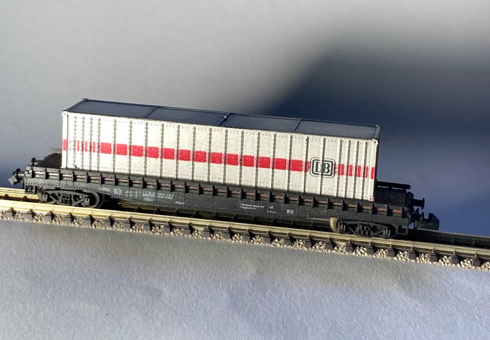 Wagon Roco kontener Skala N 1:160