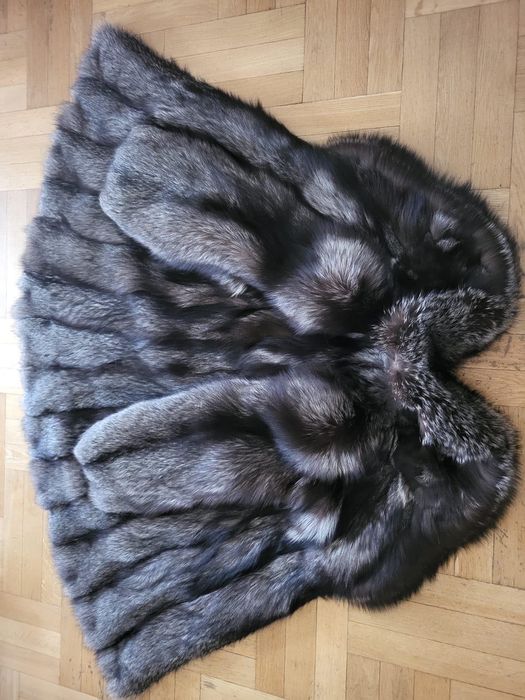 Piękne futro z lisa rozmiar XL