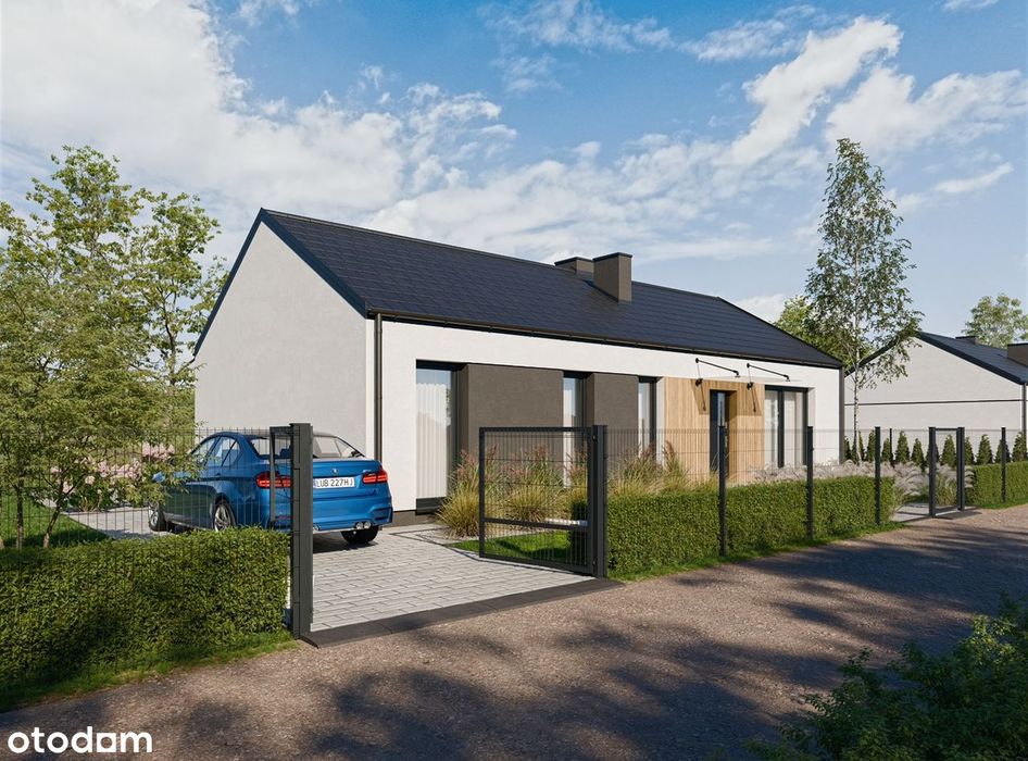 DOM NOWOCZESNY pompa ciepła