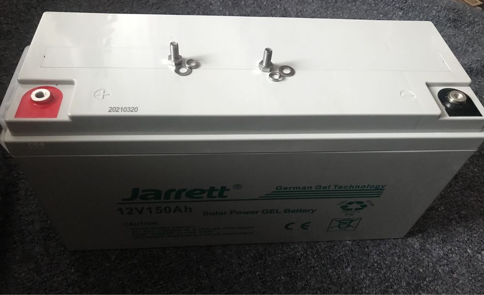 Гелевий акумулятор Jarrett 12V 150Ah