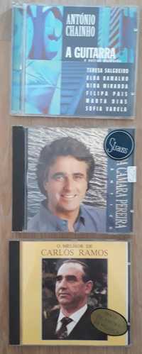 Conjunto de 3 CDs de Fado - oportunidade