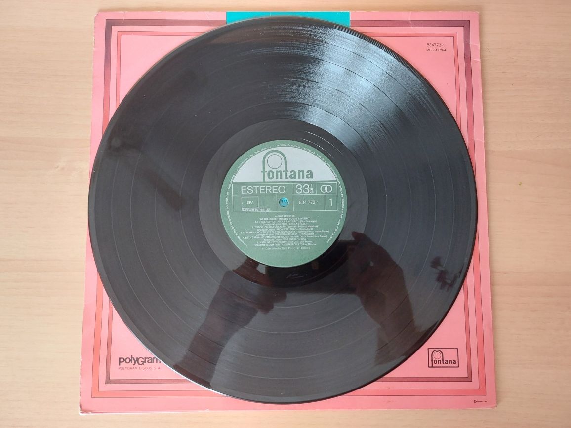 Vinil / Vinyl LP - Os Melhores Temas de Roque Santeiro -